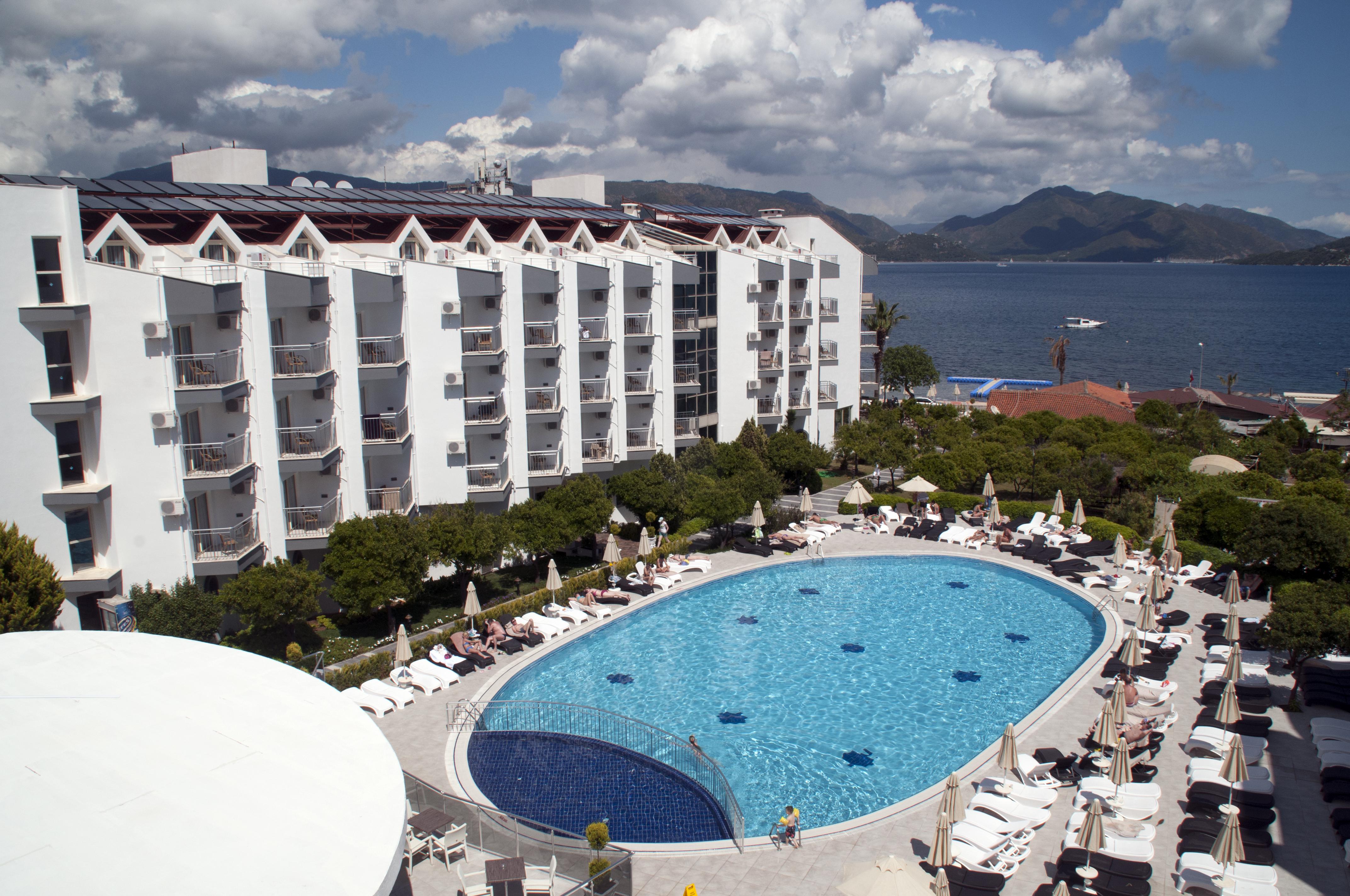 מרמריס Luna Beach Deluxe Hotel מראה חיצוני תמונה