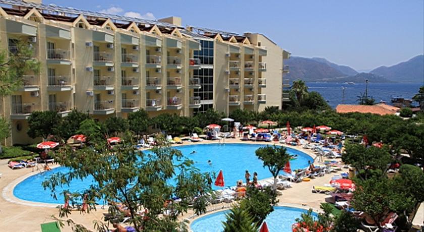 מרמריס Luna Beach Deluxe Hotel מראה חיצוני תמונה